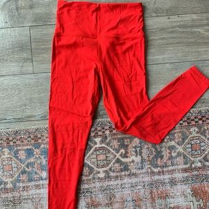 Athleta elation lasercut high rise 7/8 leggings